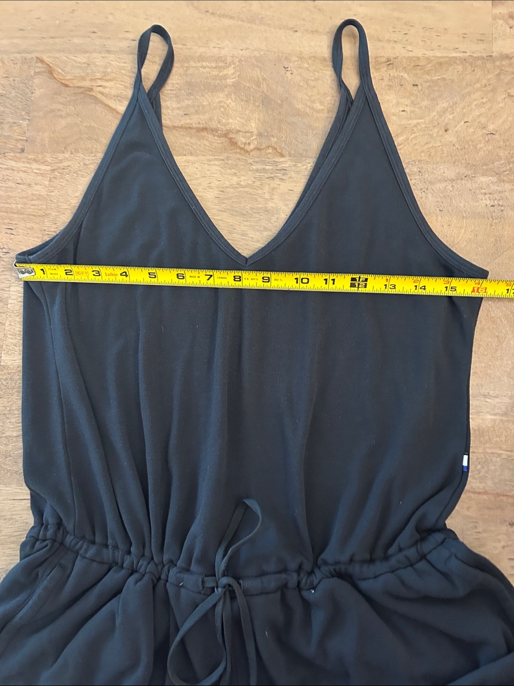Kit and Ace V-Neck Jumpsuit with Drawstring Waist - Picture 3 of 8